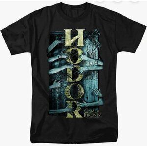 GAME OF THRONES HODOR Licensed Adult Men's Graphic Tee Shirt Size SM